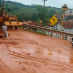 Fortes chuvas afetam o acesso a Toca do Leitão